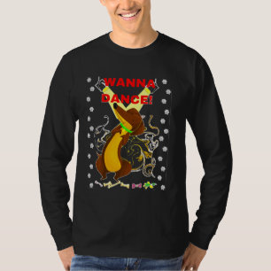 Camiseta Divertido Mascota de Dachshund Papá Wiener Perro M