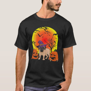 Camiseta Divertido Mascota Inglés Mastiff Perro Gorra Bruja