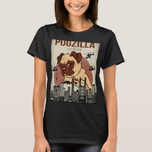 Camiseta Divertido Mascota lindo Pajama Pug conjunto de per