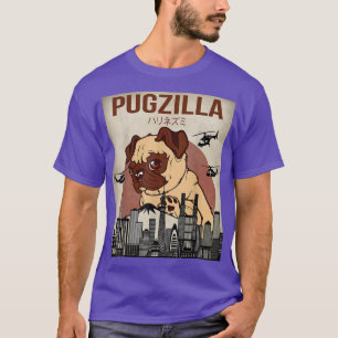 Camiseta Divertido Mascota lindo Pajama Pug conjunto de per