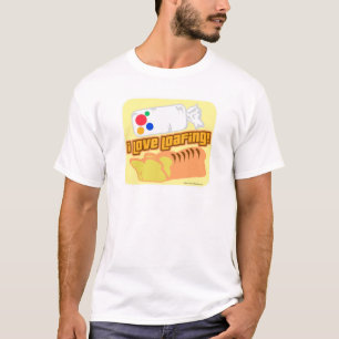 Camiseta Divertido me encanta Loafing Bread Personalizado