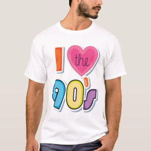 Camiseta Divertido Me Encantan Los 90, Fiesta Temática De L