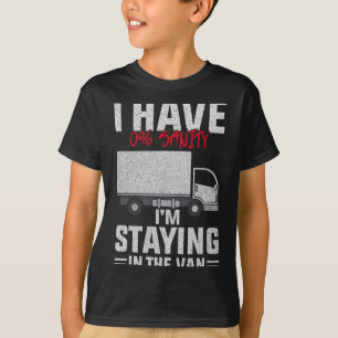 Camiseta Divertido, me quedo en la furgoneta Phasmophobia h