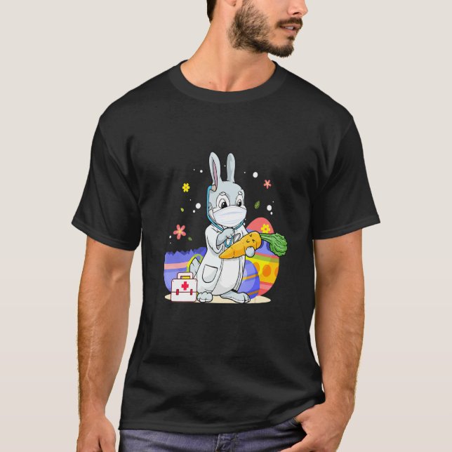 Camiseta Divertido Médica del Día de Pascua de Huevo para E (Anverso)