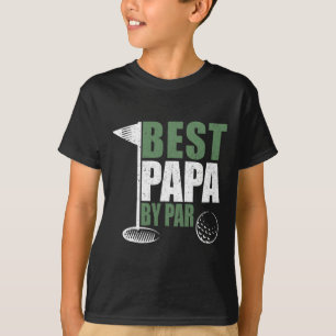Camiseta Divertido Mejor Papá Por Par Día del Padre Golf Pa
