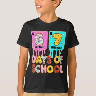 Camiseta Divertido meme de 67 días de escuela Tabla periódi