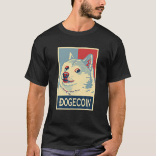 Camiseta Divertido Meme De Dogecoin, En Doge We Trust, Shib
