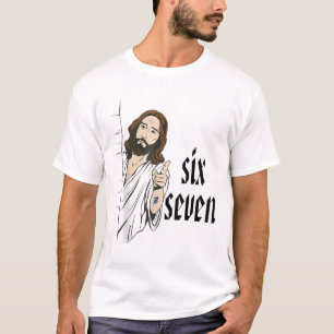 Camiseta Divertido meme de seis siete Brainrot 6 7 Viral Ge