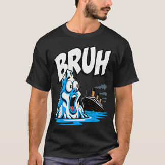 Camiseta Divertido Meme del Iceberg del Titanic - Titanic K