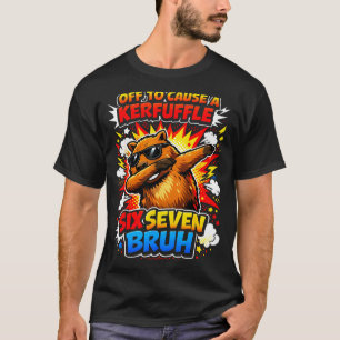 Camiseta Divertido Meme Retro de Carpincho Fuera de Causa