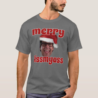 Camiseta Divertido Merry Kissmyass