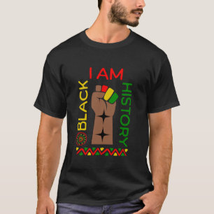 Camiseta Divertido mes de historia negra: Soy historia negr