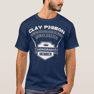 Camiseta Divertido miembro de la sociedad Clay Pigeon Conse