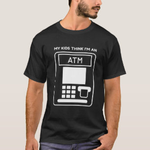 Camiseta Divertido Mis hijos piensan que soy una máquina ex
