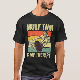 Camiseta Divertido Muay Thai Design Para Hombres Las Mujere