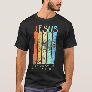 Camiseta Divertido Naranja Pun Naranja, Dios te ama Jesús