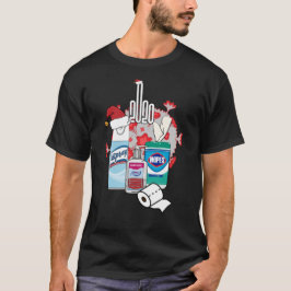 Camiseta Divertido Navidades de cuarentena de Holiday Essen