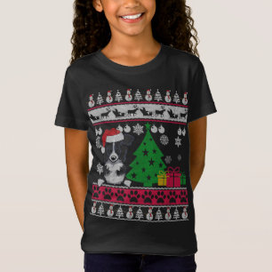 Camiseta Divertido Navidades de Frontera Collie Aroma Perro