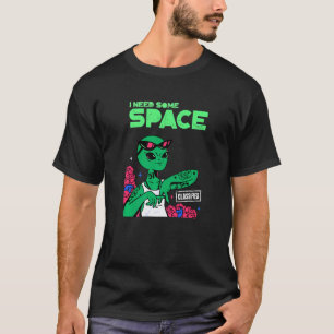 Camiseta Divertido Necesito Algo De Espacio Conciencia De S