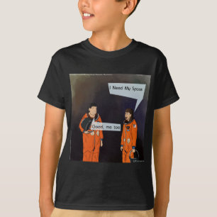Camiseta Divertido Necesito Mi Espacio