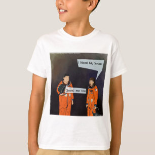 Camiseta Divertido Necesito Mi Espacio