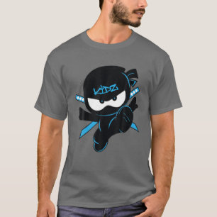 Camiseta Divertido Ninja Kidz Molesto Videogame Amigo Amor