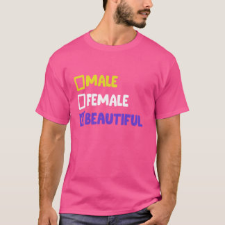 Camiseta Divertido no binario y transgénero