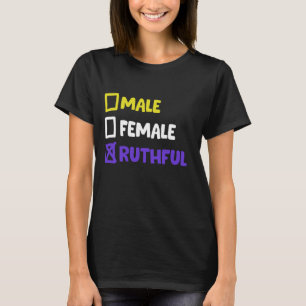 Camiseta Divertido no binario y transgénero 3