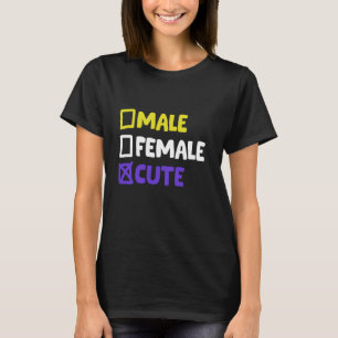 Camiseta Divertido no binario y transgénero 4