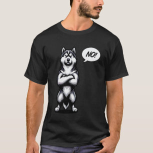 Camiseta Divertido No Husky Huskies Propietarios de Husky S