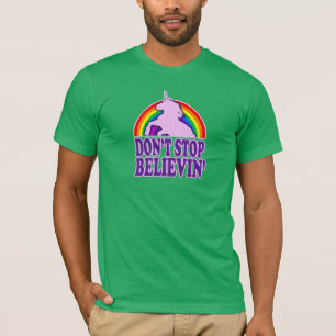Camiseta Divertido no pare el unicornio de Believin