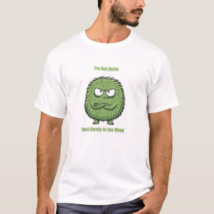 Camiseta Divertido 'No soy grosero… Simplemente estoy pocas