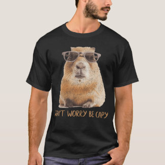 Camiseta Divertido No te preocupes por ser Capy Capybara vi