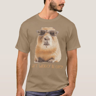 Camiseta Divertido No te preocupes por ser Capy Capybara vi