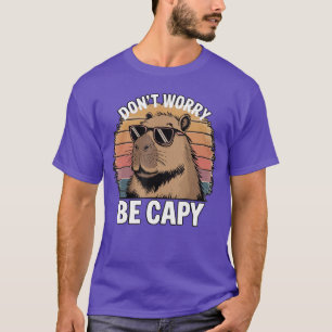 Camiseta Divertido No te preocupes sé Capy Cool Capybara An