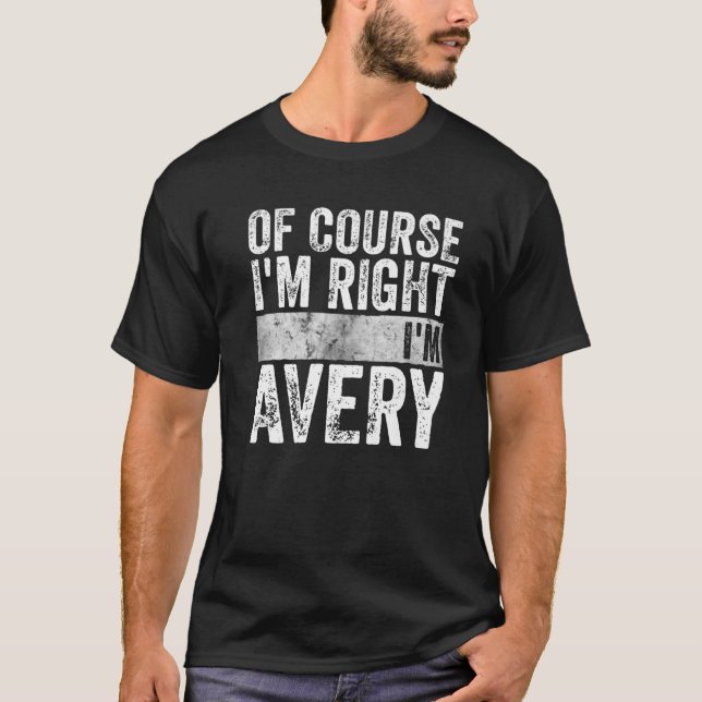 Camiseta Divertido nombre personalizado Claro que tengo raz (Anverso)