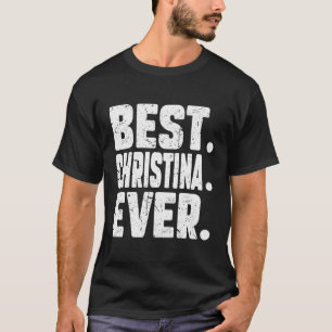 Camiseta Divertido nombre personalizado mejor Chiste de Chr