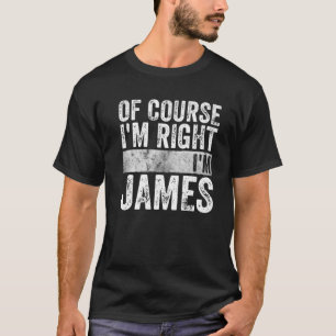 Camiseta Divertido nombre personalizado Por supuesto que te