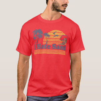 Camiseta Divertido Odio La Vintage De Vacaciones Veraniegas