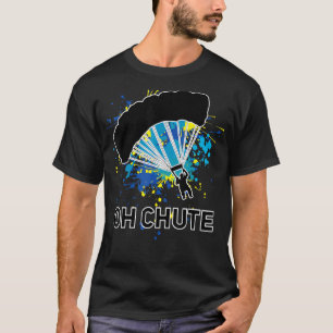 Camiseta Divertido Oh Paracaídas Saltar en Paracaídas Parac