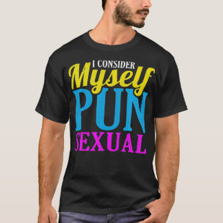 Camiseta Divertido orgullo panseual LGBT que considero Pun