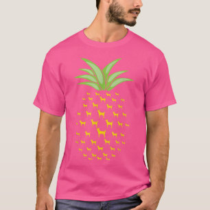 Camiseta Divertido oso tahltan Perro Ananas Pineapple