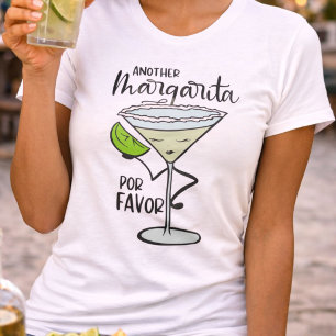 Camiseta Divertido Otra Margarita Por Favor