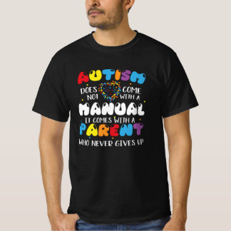 Camiseta Divertido padre del Día de Concienciación sobre Au