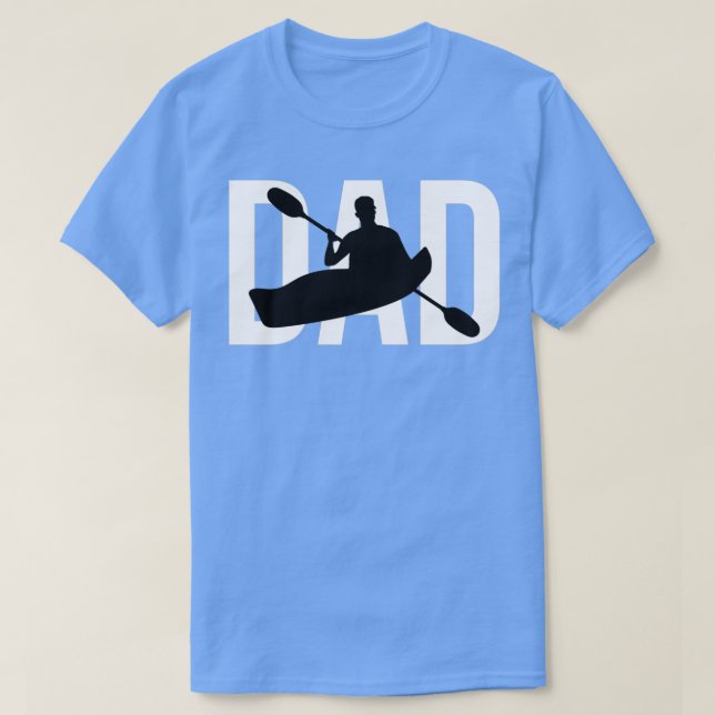 Camiseta Divertido padre kayak lindo regalo para papá amant (Diseño del anverso)