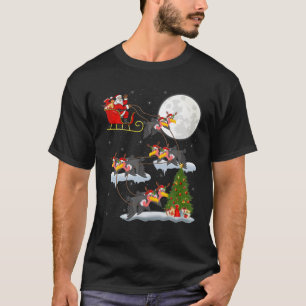 Camiseta Divertido pájaro de buceo del árbol de alumbrado d