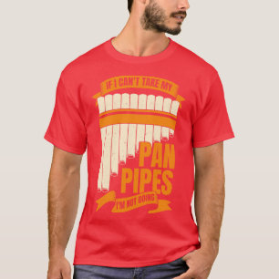 Camiseta Divertido panel Tubería de canto de flauta de rega
