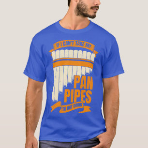 Camiseta Divertido panel Tubería de canto de flauta de rega