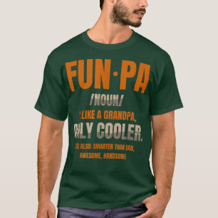 Camiseta Divertido papá como un abuelo sólo frío abuelo