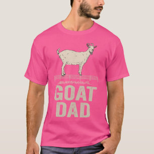 Camiseta Divertido papá de cabra que amo a mis amantes de c